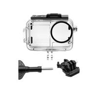 Custodia subacquea protettiva compatibile con Action Camera, custodia impermeabile fino a 60 m/196 piedi for snorkeling e sport acquatici(Case)