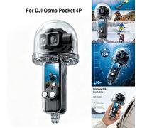 Custodia subacquea PULUZ 50m/45m per DJI Osmo Pocket 4P 4 3, custodia impermeabile per immersioni