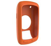 Custodia subtel Silicone compatibile con Garmin Edge 800 810 & Edge Touring Touring Plus protezione case bumper per navigatore GPS in arancio - Assorbe urti, evita danni risparmia costose riparazioni
