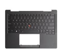 Custodia superiore del computer portatile generico Palmrest Cover C Shell & Keyboard for Lenovo ThinkPad X13s Gen 1 US English Layout Small Enter Key Layout