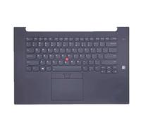 Custodia superiore del computer portatile generico Palmrest Cover C Shell & Keyboard & Touchpad for Lenovo ThinkPad P1 Gen 3 4 US English Layout Small Enter Key Layout