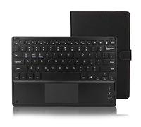 Custodia Tablet 10 Pollici, Custodia Tablet Universale con Tastiera Bluetooth, Custodia Silicone Removibile, Tastiera Touchpad Bluetooth con Custodia Protettiva per Tablet PC da 9-10-10 Pollici