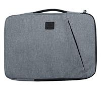 Exacompta Custodia per computer 17124E 14" Poliestere riciclato Grigia con maniglia Unisex