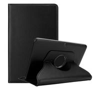 Cadorabo Custodia Tablet per Samsung Galaxy Tab 4 (10.1" Zoll) SM-T530 / T535 in NERO SAMBUCO - Copertura Protettiva in Stile Libro SENZA Auto Wake Up con Funzione Stand e Cerniera Elastico