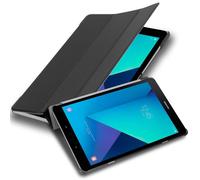 Cadorabo Custodia Tablet per Samsung Galaxy Tab S3 (9.7" Zoll) SM-T820N / T825N in NERO SATIN - Copertura Protettiva Molto Sottile di Similpelle in Stile Libro CON Auto Wake Up e Funzione Stand