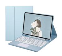 Custodia tablet Royal Bailey TYC-X510 Bluetooth tastiera Samsung Tab S9 FE/S9/S8/S7 11" Blu