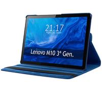 Tumundosmartphone Custodia girevole 360 per Lenovo Tab M10 (3rd Gen) 10.1 Colore Blu