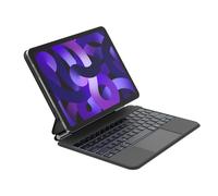 Custodia Tastiera AZERTY per iPad Pro 11" M4 Retroilluminata con Trackpad