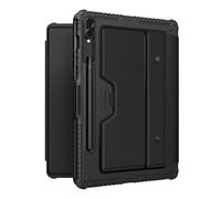 Nillkin Custodia per tastiera paraurti adatta per Samsung Galaxy Tab S9 Plus | Custodia per tastiera Bluetooth con | Custodia a libro con cursore per fotocamera | Standard, supporto stilo e tasti
