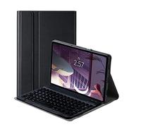 Custodia Tastiera per Lenovo Tab P11, Tastiera Bluetooth Wireless, Cover Posteriore Morbida, Custodia per Tablet Lenovo Tab P11 (TB-J606F / J616F / J607Z),Black1