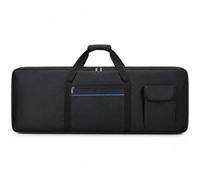 Custodia Tastiera per Studiologic Numa Compact 2X 2018-2026, Borsa Imbottita per Tastiera Elettronica con Cinghie da Zaino, Manici e Tasche per Tastiere 61 e 88 Tasti, 88 Key