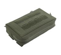 Custodia tattica GP, tasca amministrativa MOLLE, strumenti di utilità modulari militari, borsa multiuso EDC in nylon 500D, verde, One Size