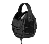 Custodia Tattica per Manette, Borsa Molle per Manette con Passante Regolabile e Gancio, Porta Manette, per Campeggio e Escursionismo