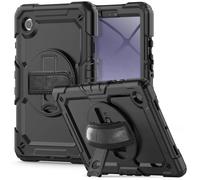 Custodia Tech-Protect Solid360 per Samsung Galaxy Tab A9 - Nero