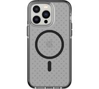 Custodia Tech21 Evo Check Per iPhone 14 Pro Max Nero Fumoso Flexshock Protezione
