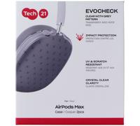 Custodia Tech21 EvoCheck Per Apple AirPods Max - Trasparente/Grigio