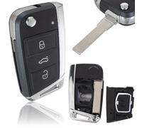 CUSTODIA TELECOMANDO 3 PULSANTI PER VW GOLF VII POLO V VI TIGUAN II TOURAN II
