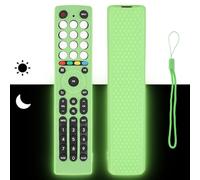 Custodia Telecomando in Silicone Compatibile Con Hisense EN2J36H EN2D36H EN2F36H EN2N36H EN2V36H EN2K36H EN2Q36H EN2C36H TV Telecomando Copertura Protettiva Antiurto Con un Cordino(Verde Fluorescente)