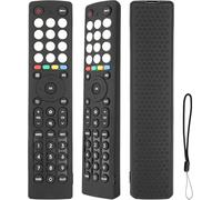 Custodia Telecomando in Silicone Compatibile Con Hisense EN2J36H EN2D36H EN2F36H EN2N36H EN2V36H EN2K36H EN2Q36H EN2T36H EN2C36H TV Telecomando Copertura Protettiva Antiurto Con un Cordino(Nero)