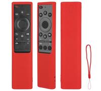 Custodia Telecomando in Silicone Compatibile Con Samsung BN59-01358B BN59-01363J BN59-01363B BN59-01311B TV Telecomando Copertura Protettiva Antiurto Con un Cordino(Rosso)