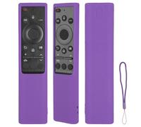 Custodia Telecomando in Silicone Compatibile Con Samsung BN59-01358B BN59-01363J BN59-01363B BN59-01311B TV Telecomando Copertura Protettiva Antiurto Con un Cordino(Viola)