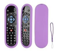 Custodia Telecomando in Silicone Compatibile Con Sky Q TV Box Telecomando Copertura Protettiva Antiurto Con un Cordino(Viola)