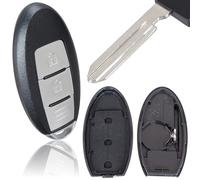 CUSTODIA TELECOMANDO PER NISSAN JUKE LEAF MICRA MURANO NAVARA NOTE NV200 QASHQAI