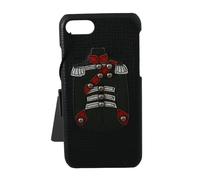 Custodia telefono DOLCE & GABBANA pelle nera toppa guardia reale iPhone 7 $300