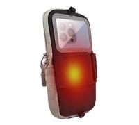 Custodia termica per telefono, protezione USB a riscaldamento rapido, borsa per telefono con riscaldamento termico, per sci invernale, campeggio, escursionismo, attività con clima freddo