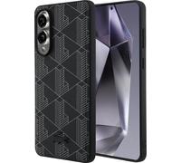 Custodia Samsung GP-LCHMS25PBSK Cover Stampata Nera per Galaxy S25 Edge 6,7"