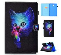Custodia TPU slim per Samsung Galaxy Tab A 10.5 Case -PU in pelle morbida con funzione Auto Wake/Sleep per Samsung Galaxy Tab A SM-T590 / SM-T595 10.5 pollici 2018-Magic cat