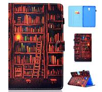 Custodia TPU slim per Samsung Galaxy Tab A 10.5 Case -PU in pelle morbida con funzione Auto Wake/Sleep per Samsung Galaxy Tab A SM-T590 / SM-T595 10.5 pollici 2018-bookshelf