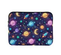 Custodia trapuntata per computer portatile, leggera, imbottita, impermeabile, per viaggi e ufficio, taglia M