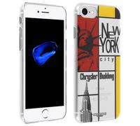 Akashi, Cover Statua della Liberà per iPhone 7 e 8, Trasparente