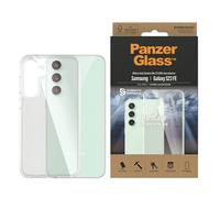 Custodia trasparente antibatterica PanzerGlass per Samsung Galaxy S23 FE.
