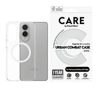 Custodia trasparente CARE by PanzerGlass Flagship Urban Combat bianca con ricari