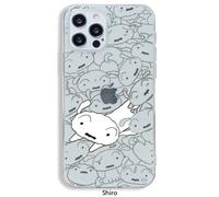Custodia trasparente Crayon Shin chan Focus Line per iPhone 17 16 15 Pro Max ...