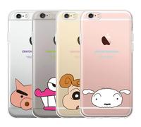 Custodia trasparente Crayon Shin-Chan Point per iPhone 15 14 Pro Pro Max Plus...