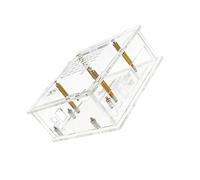 Custodia trasparente di recinzione per Pretector del bordo del bordo di sviluppo con aperture precise per le interfacce di PCIe e di GPIO