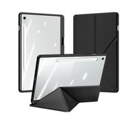 Custodia trasparente DUX DUCIS per Samsung Tab S10 FE Plus/S9 Ultra/S6 Lite, cover staccabile con chiusura a scatto, portapenne S, sveglia/spegnimento automatico