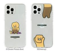 Custodia trasparente e resistente Kakao Friends Choonsik per iPhone 11 11...