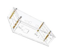 Custodia trasparente in acrilico di visualizzazione per OpenWrtOne senza sforzo di bordo e connessione caso di progetto educativo