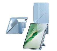 Custodia trasparente in acrilico pieghevole con supporto multi-angolo adatta for Huawei MatePad Mini 8.8" 2025 MLR-AL00 AL10 con portapenne(Sky Blue)