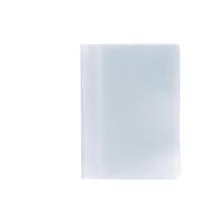 Custodia trasparente in PVC con nome e porta carte di credito per organizer custode a collo alto borsa in pelle trasparente per ragazze portafoglio portachiavi per bambini portafoglio portachiavi