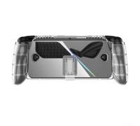 Custodia trasparente in TPU per ROG X con supporto - Cover trasparente antiurto per console portatile da gioco - Protezione paraurti antigraffio