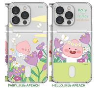 Custodia trasparente Kakao Friends Little Tiny Fairies per Galaxy S10 S10 Plu...