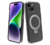 Custodia trasparente Muvit Recycletek Magsafe con supporto per iPhone 15