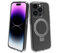 Custodia trasparente Muvit Recycletek Magsafe con supporto per iPhone 15 Pro Max