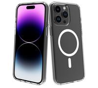 Custodia trasparente Muvit Recycletek Magsafe per iPhone 15 Pro Max