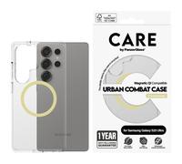 Custodia trasparente PanzerGlass QI per Samsung Galaxy S25 Ultra.